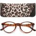MAGIMODAC Women Computer Reading Glasses - Blue Light Filter Oval Design Brown Tortoiseshell 0.0 Diopters Ideal for Reading & Screen Use - Buy Online on GoSupps.com