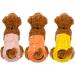 Cutebone 3-Pack Washable Dog Diapers | Waterproof Puppy Pants for Heat | Valentine's Day Rose Collection | Size M (41-53cm) - Buy Online on GoSupps.com