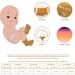Buy Cotton Anti-Slip Baby Socks | Winter Warm Toddler Socks | 3 Pairs for Newborn & Young Girls (2-3 Years) - Brown - Buy Online on GoSupps.com