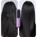 1/2 Cordless Hair Straightening Comb - Portable Ionic Brush with 3 Heat Settings | USB Rechargeable Anti-Scald Straightener for Curly Hair - Buy Online on GoSupps.com