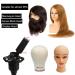 HYOUJIN Metal Adjustable Wig Head Stand Tripod for Mannequin Head - Black - Buy Online on GoSupps.com