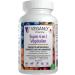 VEGANLY Vitamins Vegan Super 4-in-1 Antioxidants & Anti-inflammation Supplement 90 veggie capsules. Joint pain relief Easy digestion Liver health & Prevent nausea. Multi health benefits in a holistic approach to well-being. (NPN80085494) - Buy Online on GoSupps.com