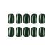 Buy Quadratic Black Acrylic Press-On Nails - 24 Full Cover Artificial Nails with Glue | MouyouGlow for Women BB10 - International Shipping Available - Buy Online on GoSupps.com