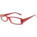 Stylish Designer Reading Glasses for Women - Red Glossy with Rhinestones Spring Hinge Multiple Diopter Options 1.0 to 3.0 - Buy Online on GoSupps.com