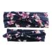 Apanphy 1 Pair Mom and Baby Printed Elastic Hair Band Headband C
