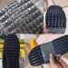 Shoe Sole Rubber Sheet - Non-Slip Replacement Pads for DIY Shoe Repair | Black 375x140mm - Buy Online on GoSupps.com