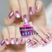 Metal Nail Polish Mirror Effect Quick Drying Metallic Effect Nail Art Polish Pink Plating Metallic Nail Polish Gel Nail Polish Nail Magic Mirror Gel Nail Polish For Chrome Nail No UV(Pink) - Buy Online on GoSupps.com