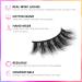 Barbiely Fluffy Mink False Eyelashes - Cat-Eye Look - Handmade Luxurious Volume - 3 Pairs Pack - Buy Online on GoSupps.com