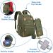 Dikaslon Large Wrap Bag Backpack - Multifunctional Baby Bag with Mobile Wrap Pacifier Holder and Stroller Belts for Parents (Green) - Buy Online on GoSupps.com