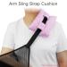 Strap Cushion for Arm Sling - Shoulder Brace Pillow for Injury Support | Minky Dot Lavender - Ideal for Men & Women - Buy Online on GoSupps.com