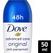 Dove Advanced Care Original Anti-perspirant Deodorant Roll-On - 48hr Protection, 50ml - Buy Online on GoSupps.com