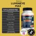 GREENVIFY LuminEye MAX Eye Health Supplement 60 Veggie Capsules with Lutein Bilberry Extract 24 Premium Ingredients Maximum Strength Vision Support (1) - Buy Online on GoSupps.com