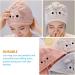 DOITOOL Hair Drying Turban 3Pcs - Cute Cat Hair Wrap Set for Kids & Women - Buy Online on GoSupps.com
