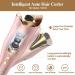 Auto Hair Curler - Automatic Curling Iron Wand with Rotating Barrel 4 Temps & 3 Timer Settings - Dual Voltage Fast Heating Gold - Buy Online on GoSupps.com
