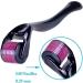 Derma Roller Hair Growth Men and Women 540 Titanium Microneedles Skin Beard & Hair Growth scalp roller 1mm for Stimulate Hair Growth Facial Skin Care Scar removal 1.0mm - Buy Online on GoSupps.com