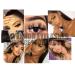 6D Faux Mink 25mm Cat-Eye Wispy False Eyelashes - 20 Pairs - Buy Online on GoSupps.com