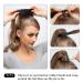 CJL HAIR 18 Brown Curly Wavy Ponytail Extension - Clip in Synthetic Hairpiece for Women (18 Inch) - Buy Online on GoSupps.com