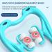 Handheld Neck Massage Device - Portable 6-Ball Roller for Deep Tissue Relief | Printing Point Comfort - Buy Online on GoSupps.com
