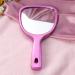 Beaupretty Hand Held Mirror | Double-Sided Cosmetic Mirror with 2X and 3X Magnification | Rosy Round Mirror - Buy Online on GoSupps.com