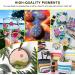 Aen Art Acrylic Paint Set - 24 Colors for Canvas, Wood, Ceramic & Fabric - Non Toxic, Rich Pigments - 2 fl oz Bottles - Buy Online on GoSupps.com