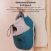 Serlium Electric Foot Warmer with Vibration & Heating - Cozy Insulated Cotton Foot Massager for Home & Office - USB Blue Foot Warmers for Men & Women - Buy Online on GoSupps.com