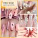 Morovan Acrylic Nail Kit with Drill - Professional Complete Starter Set for Beginners - Glitter Acrylic Powder for Nail Extension - DIY Pink - Buy Online on GoSupps.com