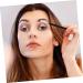 Baluue 6pcs Flat Eyebrow Brush Concealer Brush Eyeliner Brush Slanted Eye Lash Brush Black Artificial Fiber - Buy Online on GoSupps.com
