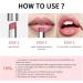  Hengxuan Honey Lip Balm & Tinted Lipstick Transparent Moisturizing Lip Color with Natural Dark Tint Dry Lip Care Formula (Pink 2) - Buy Online on GoSupps.com
