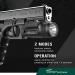 CRONHAWK Rechargeable 700 Lumen Pistol Flashlight - Tactical Weapon Light for Gun, Picatinny Rail Mounted - Black - Buy Online on GoSupps.com