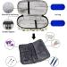 Diabetic Insulated Organizer - Colorful Dog Paw Design | Portable Storage for Insulin Pens, Glucose Meters, Test Strips & Medication - Buy Online on GoSupps.com