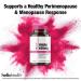 Menopause Supplements for Women | Meno Strong - Natural Relief for Night Sweats Mood Swings Hot Flashes & Hormonal Balance - 60 Capsules - Buy Online on GoSupps.com