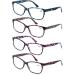 HEEYYOK Women's Reading Glasses 4 Pack - Oversized Camo Square Readers 2.0x with Spring Hinge - Stylish & Comfortable Eyewear for Reading - Buy Online on GoSupps.com