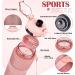 Codicile 1L BPA-Free Drinking Bottle | Sport Spout Water Bottle for Gym School Office & Travel - Ros golden Pink - Buy Online on GoSupps.com