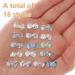 4 Pack Multi-Shaped Nail Rhinestones Cute Flower Nail Crystal Nails Art Nails Art Decorations for Party 4 Pack Nail Rhinestones Nail Flower Nail Crystal Nails Decoration Hy320 - Buy Online on GoSupps.com