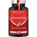Astaxanthin capsules - Pure astaxanthin - Natural astaxanthin from algae - 60 capsules 4 mg each - Strong antioxidant