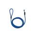 Leash - Rope leash with hand loop Basic 10mm 27 colours 7 lengths (2.00 m blue) 2.00 m blue