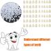 60-Piece Temporary Tooth Repair Set | Formable Artificial Teeth & Thermo Pearls | Multi-Purpose False Dentures for Filling & Dental Beads - Buy Online on GoSupps.com