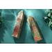 Xiannvxi Unakit Crystal Tower - Large Hexagonal Rod Gemstone for Meditation 9-10cm Natural Energy Stone - Buy Online on GoSupps.com