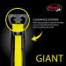 Buy Flexi Giant Medium Retractable Dog Leash 26ft - Black/Neon | Best International Shipping - Buy Online on GoSupps.com