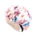 Sleeping Cap Reusable Night Sleep Hat Adjustable Satin Bonnet for Girls Women Long Hair Short Hair