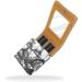 Leather Lipstick Case Organizer with Mirror | Mini Lip Gloss Holder Bag | Devilfish Pirate Sailboat Design - Buy Online on GoSupps.com