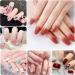 360Pcs No File Short Nail Tips Kit | Pre-Buff Matte Gel | Soft Full Cover for Nail Extensions | Acrylic False Nails | 12 Sizes QS15-360 - Buy Online on GoSupps.com