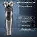 Men's Electric Shaver - 3-in-1 Rechargeable Trimmer Set | Washable Nose Hair & Beard Trimmer - International Shipping - Buy Online on GoSupps.com