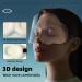 Buy 3D Sleep Eye Mask for Men & Women | Zero Intraocular Pressure | 100% Light Shielding Travel Eye Mask in Beige - Buy Online on GoSupps.com