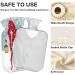 Christmas Gnome Hot Water Bottle with Fleece Cover - 2L Thermal Bag for Hot & Cold Compresses | Perfect Holiday Gift - Buy Online on GoSupps.com