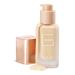 GIVERNY Milchak Cover Foundation #21 Light Beige Moist Liquid Foundation for All Skin Types Flawless Makeup - Lightweight Formula for Satin Glass Texture without Sticky or Cakey 1.01 fl.oz.