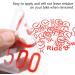 Self-Adhesive Milestones Stickers for Peloton Bike - Red Vinyl Decal - Buy Online on GoSupps.com
