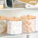 JYPS Laundry Detergent Pods Container - Plastic Storage Organizer for Bathroom - Holds Detergent Pods, Bath Bombs, Scent Boosters - 1-Pack - Buy Online on GoSupps.com