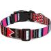 Mercano Dog Halison Collar - Soft Nylon Comfort & Durable Pattern for Small/Medium Dogs & Puppies (L Trunk Pink) - Buy Online on GoSupps.com