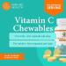 Nutricelebrity Vitamin C Chewable Tablets 500mg with Zinc & Ginger - Orange Flavor - Vegan Friendly - Non-GMO - 90 Tablets - Buy Online on GoSupps.com